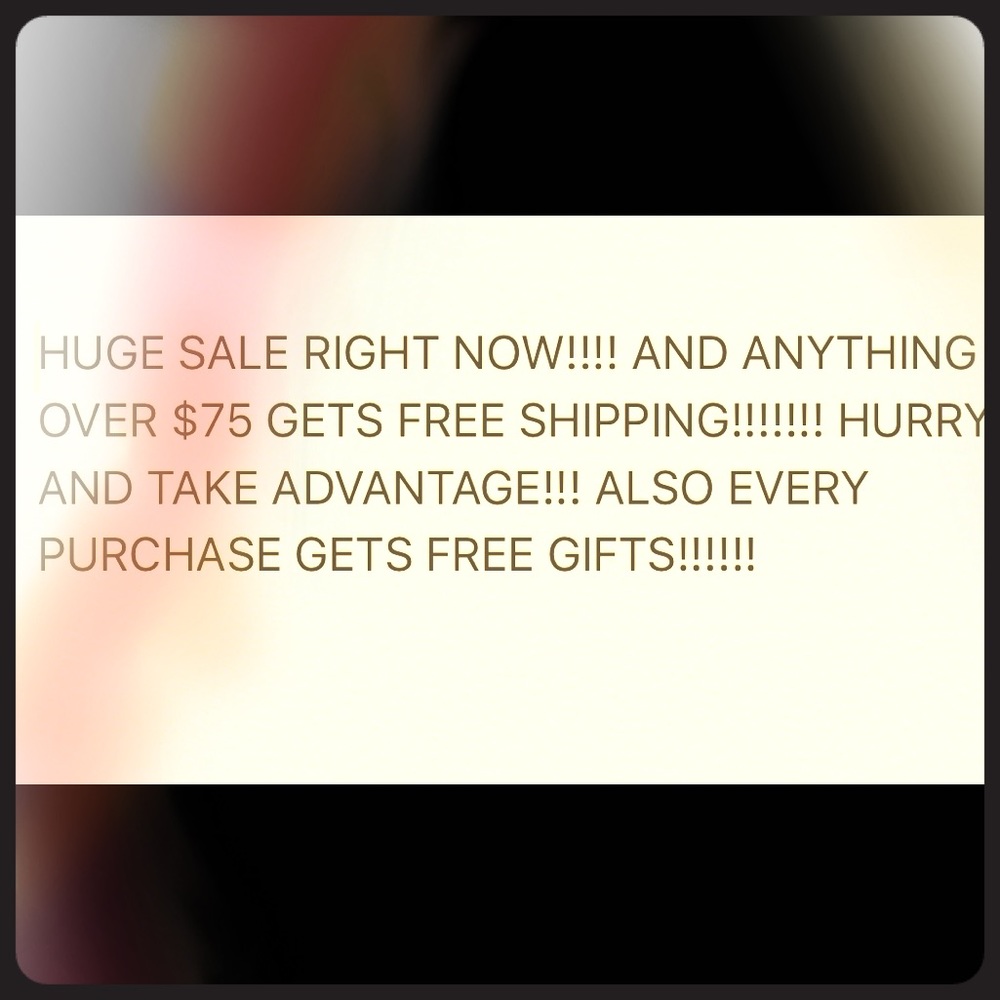 BIG SALE ON NAME BRAND ITEMS!!!